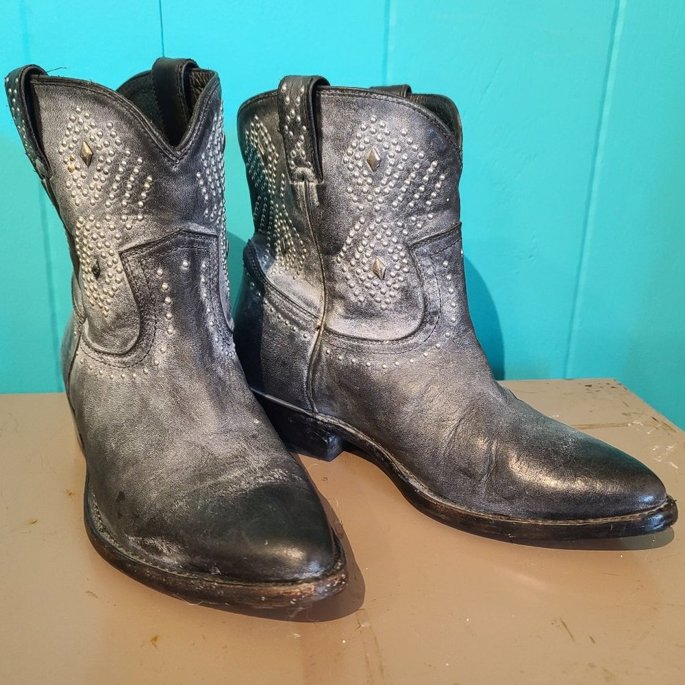 Frye Billy Stud Short Boot - Size 9.5